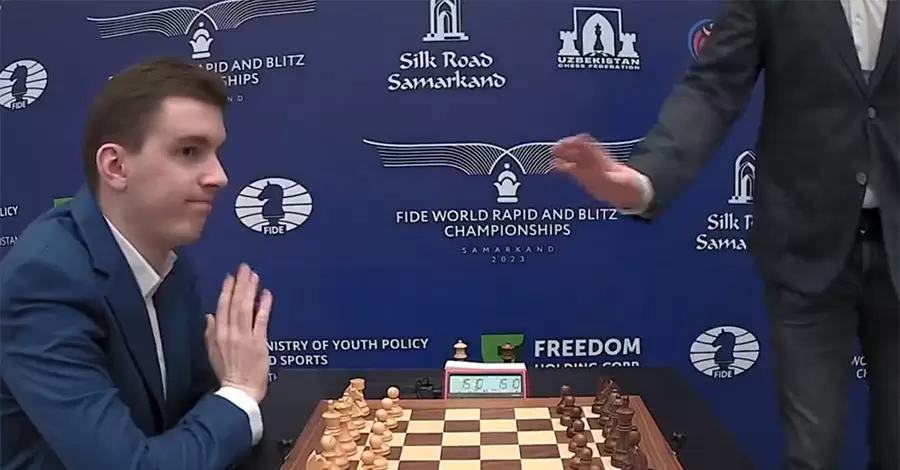 Польский шахматист на ЧМ отказался пожать руку россиянину, который открыто поддерживает Путина