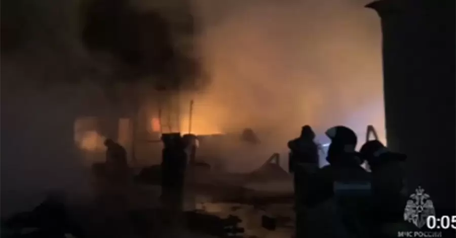 В Москве и Подмосковье ночью произошли два масштабных пожара 