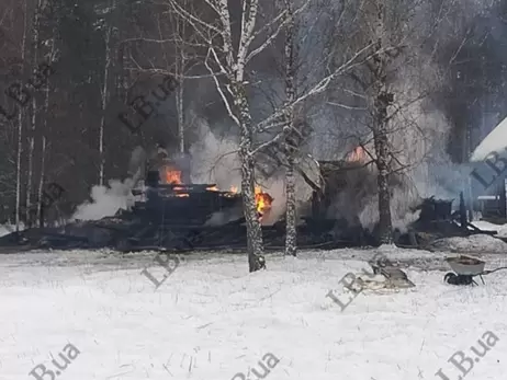 На Черниговщине сгорел загородный дом бизнесмена Мазепы - комментарий полиции