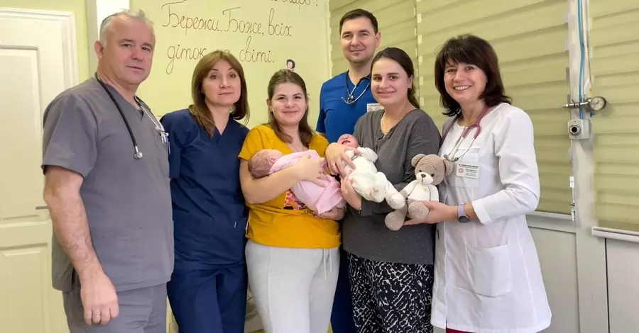 Во Львове врачи спасли троих новорожденных, которые родились с большими опухолями 