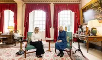 Елена Зеленская встретилась с королевой Великобритании Камиллой