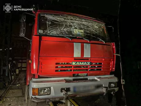 РФ вдарила по пожежній частині на Харківщині, є постраждалий 