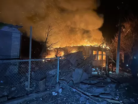 В результате удара РФ по Селидово ранены четыре человека и повреждены 24 частных дома
