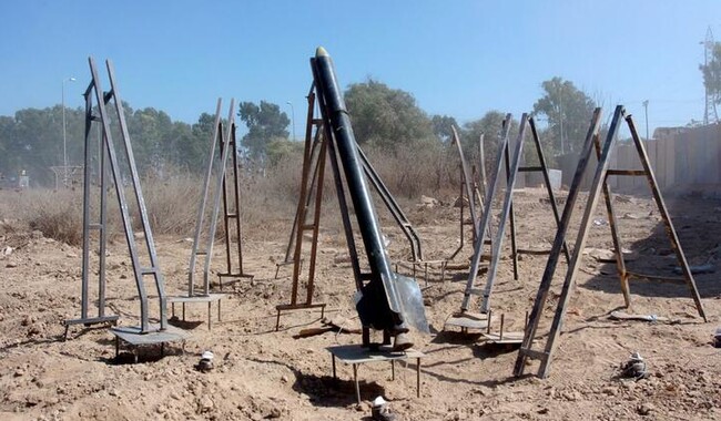 Установки для пусков ракет «Кассам» такие же примитивные, как и сама ракета. Фото: wikipedia.org