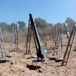 Установки для пусків ракет «Касам» такі самі примітивні, як і сама ракета. Фото: wikipedia.org